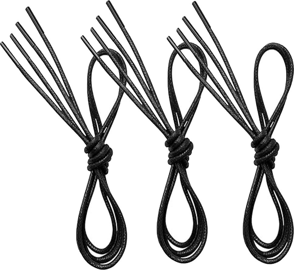 house of common shoe lace Formal Round Black 75cm 3pair formal lether shoe Shoe Lace-image-24
