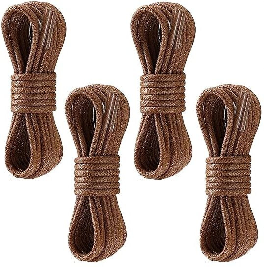 royal 24 kt. Formal Shoes Lace, D Brown/ 4 pair Combo Shoe Lace-image-12