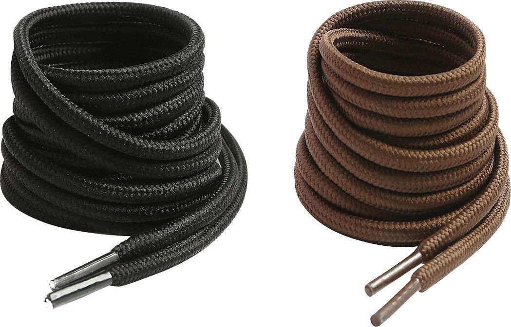 shoelaces Round Shoe Laces 120CM Boot Lace Casual Hiking Black Chocolate Shoe Lace-image-18