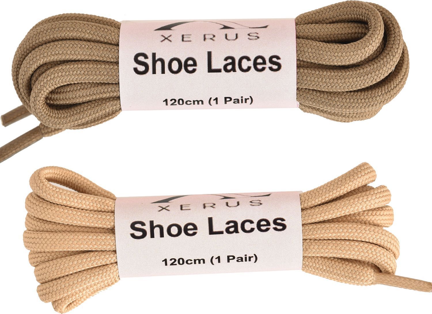 laceexp Shoe Lace Round Beige Khaki For Boot Sport Hiking Shoes Shoe Lace-image-36
