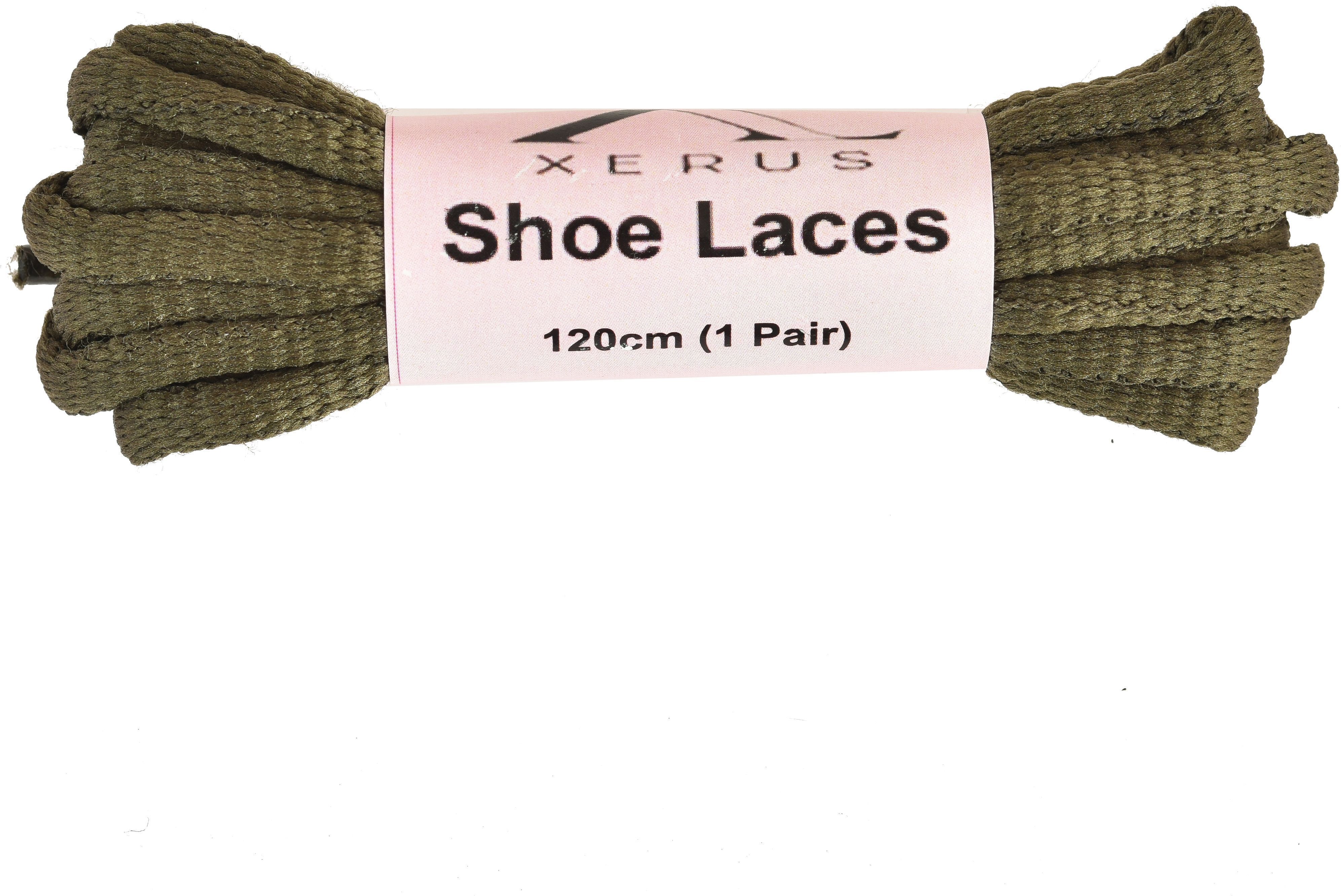 shoelaces Shoe Lace Olive Green Round 120cm for boot sport flat canvas sneakers Shoe Lace-image-2