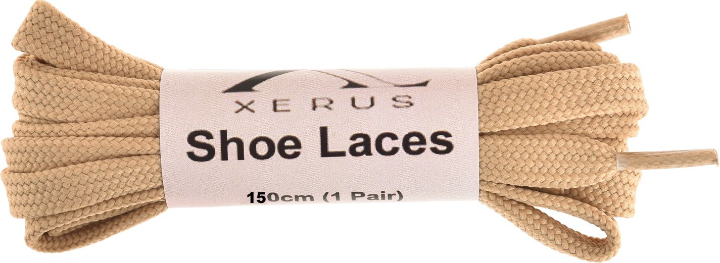 XERUS Flat Beige Shoe lace for sneakers canvas shoelaces Shoe Lace-picture-17