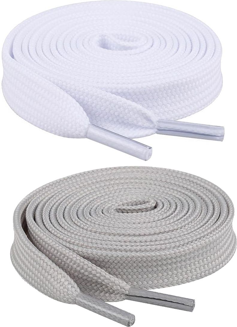XERUS White Light Grey Flat 90cm Shoe Lace-image-36