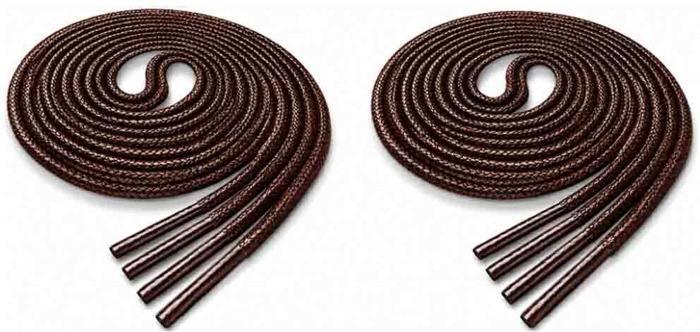 LOSA Premium Formal Shoe Laces Round (Pack of 2 Pairs) Shoe Lace-image-1