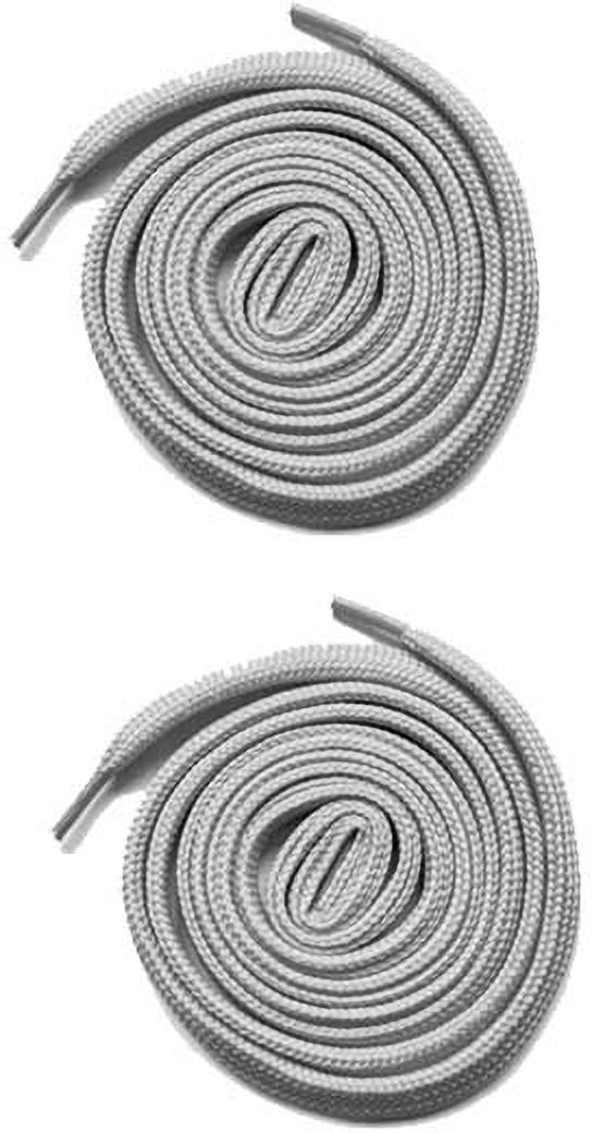 Vinylzone 2 Pair Light Grey INDIA Round Hiking Shoelace 120cm trekking Shoe Lace Shoe Lace-image-10