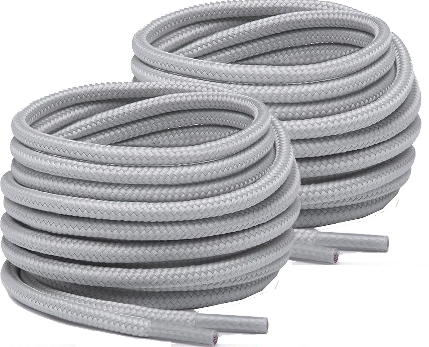 XERUS Shoe Lace Light Grey Round 120cm Flat shoe laces for Boot hiking sport Shoe Lace-image-48