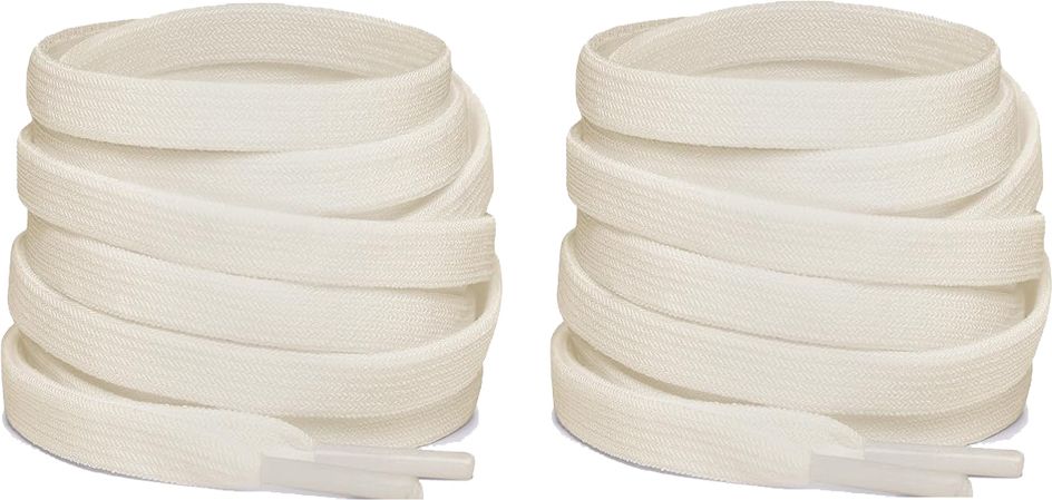 XERUS Shoe Lace Flat Off White, Cream Round canvas, sneakers Shoe Lace-image-29