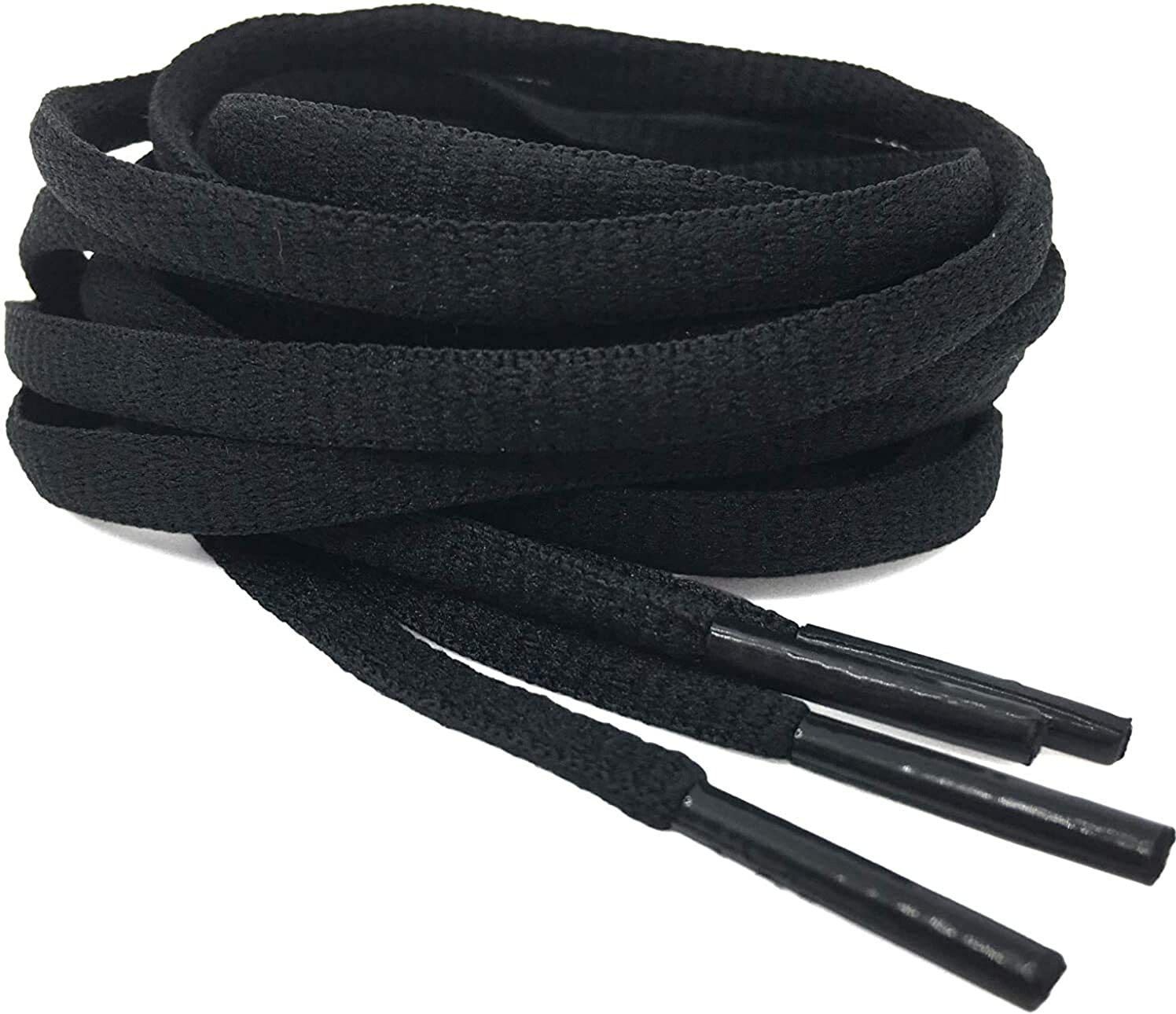 Wisdom Black Round Oval Shoe Lace 4 mm Thick Shoelace for Sport, Casual, Hiking, Sneaker Shoes & Boot ( 2 pair ) Shoe Lace-image-15