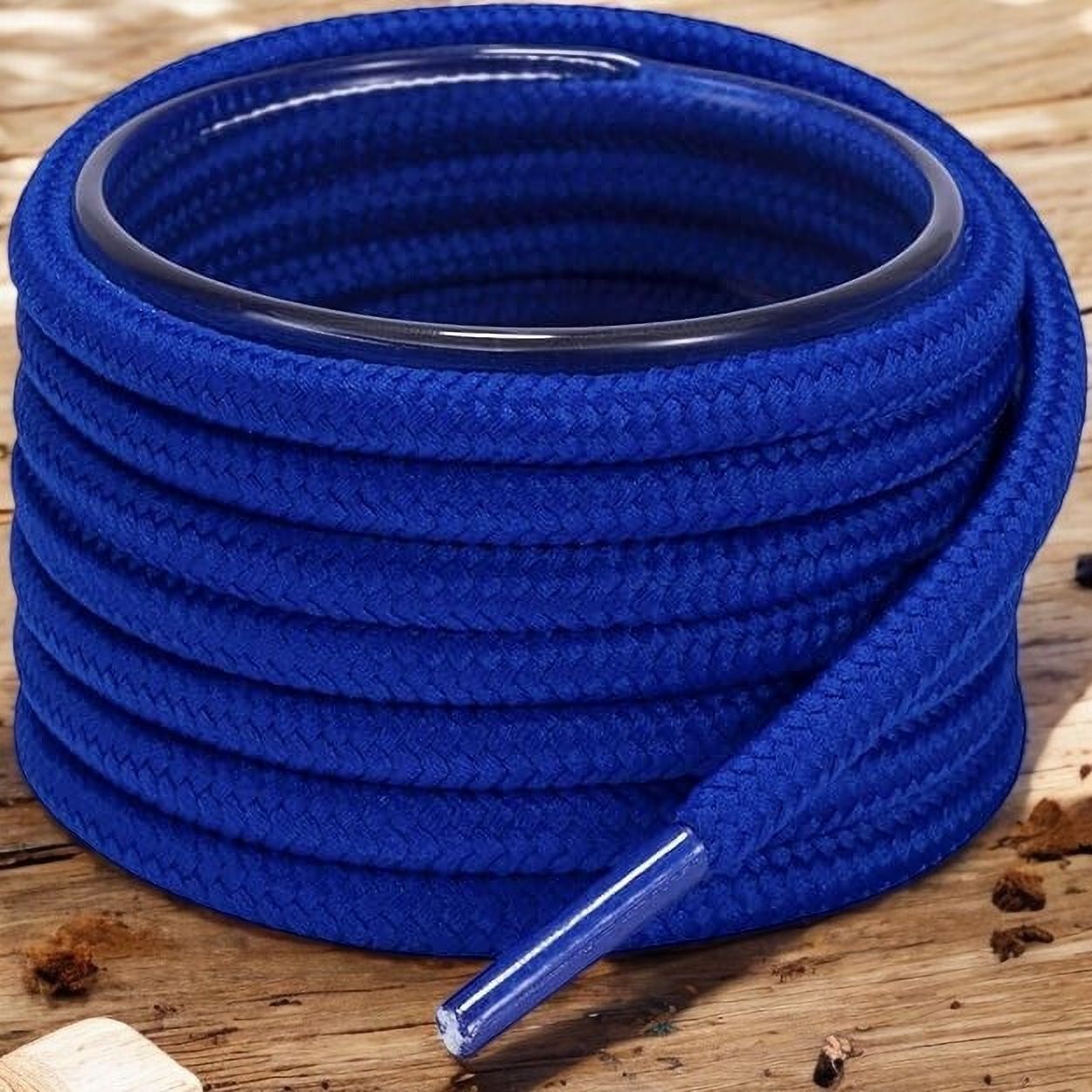 Royal Bird 6 DARK BLUE OVAL SHOE LACE Shoe Lace