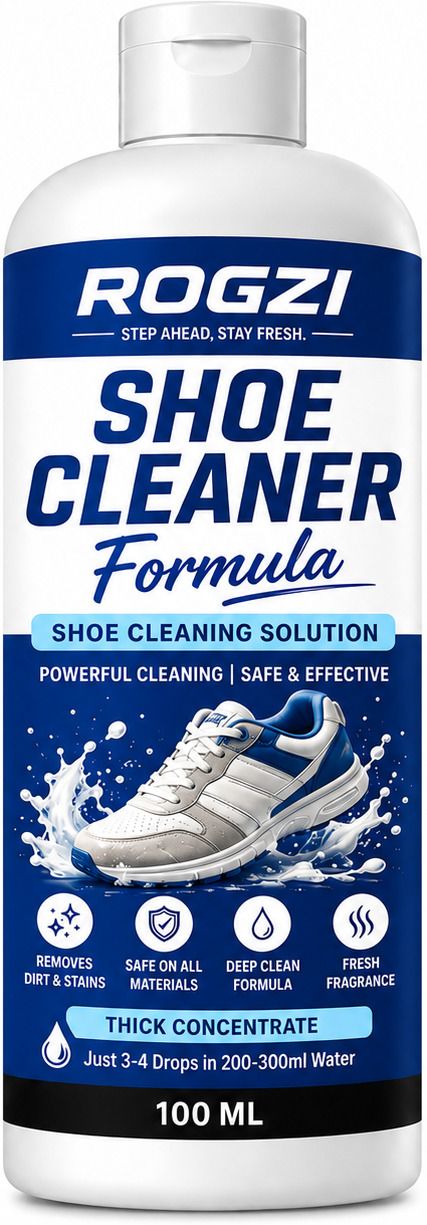 ROGZI Shoe Cleaner Formula Sneaker Shoe Cleaner Canvas, Leather, Nubuck, Patent Leather, Sports, Suede, Synthetic Leather, Velour Shoe Cleaner-image-36