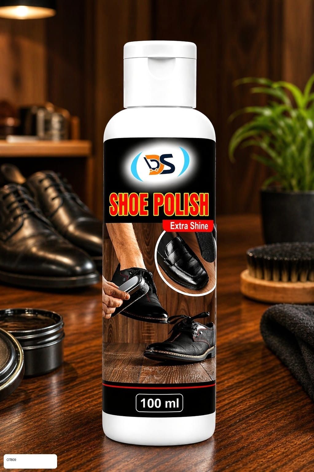 DS Shoe Polish Cream @OT554 Leather Shoe Liquid Polish-image-27
