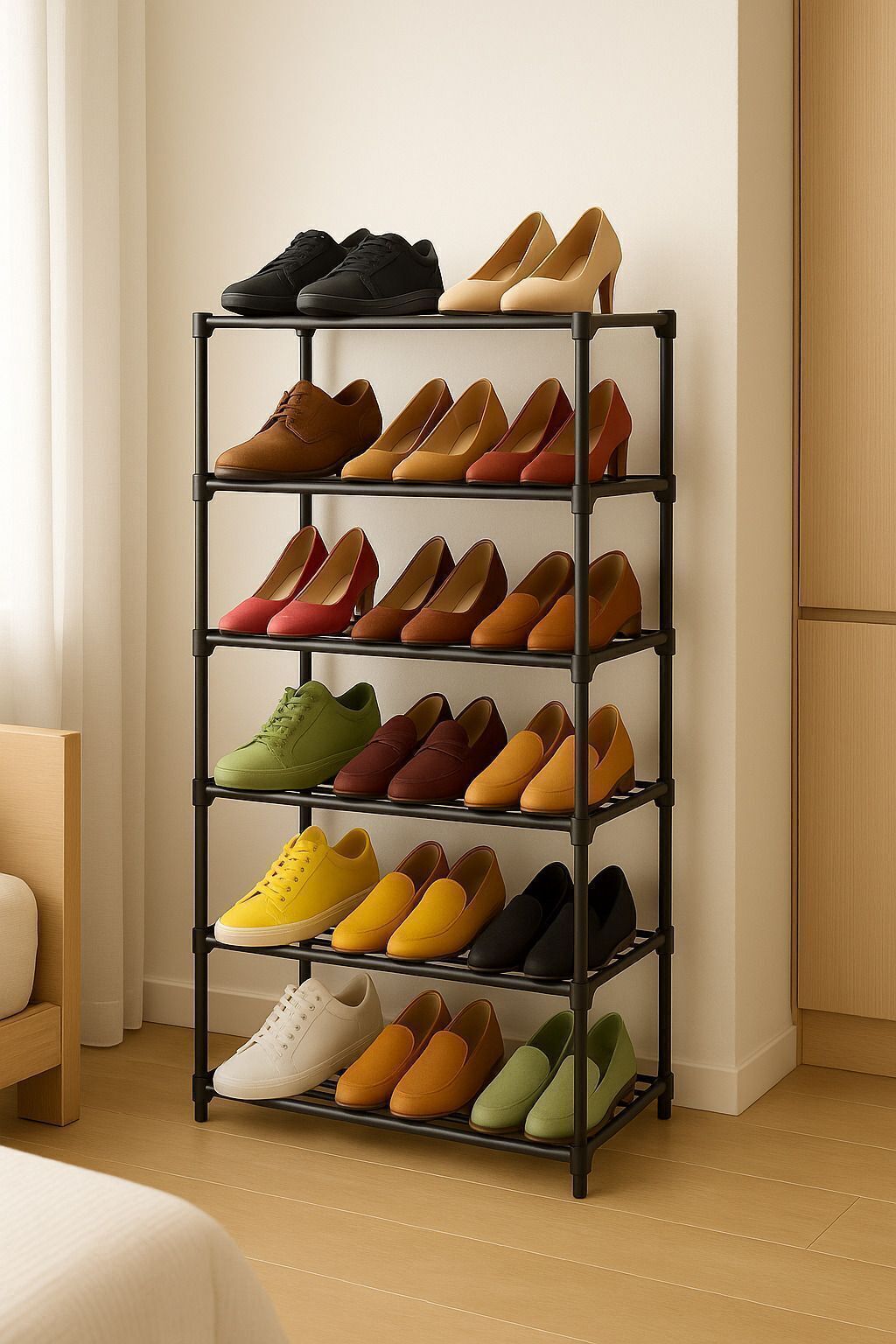 Collapsible Wardrobe for Storage Organizer PVC Collapsible Wardrobe-image-7