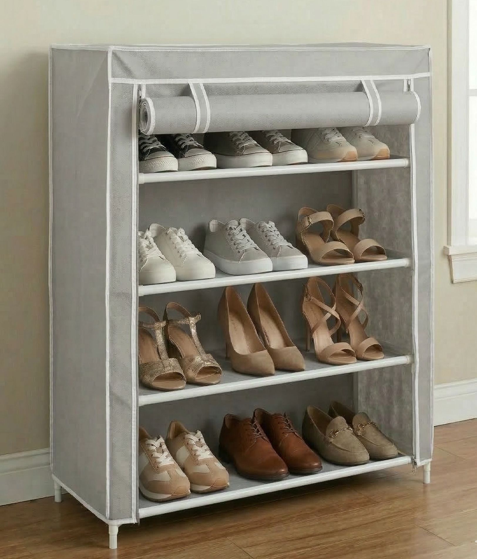 Collapsible Wardrobe for Storage Organizer PVC Collapsible Wardrobe-image-38
