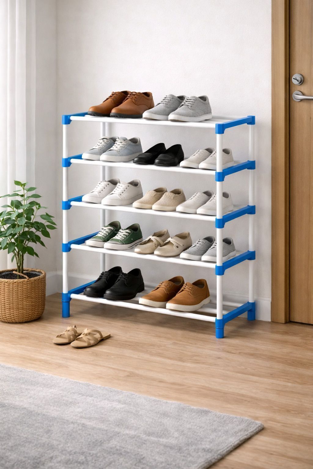 Collapsible Wardrobe for Storage Organizer PVC Collapsible Wardrobe-image-46