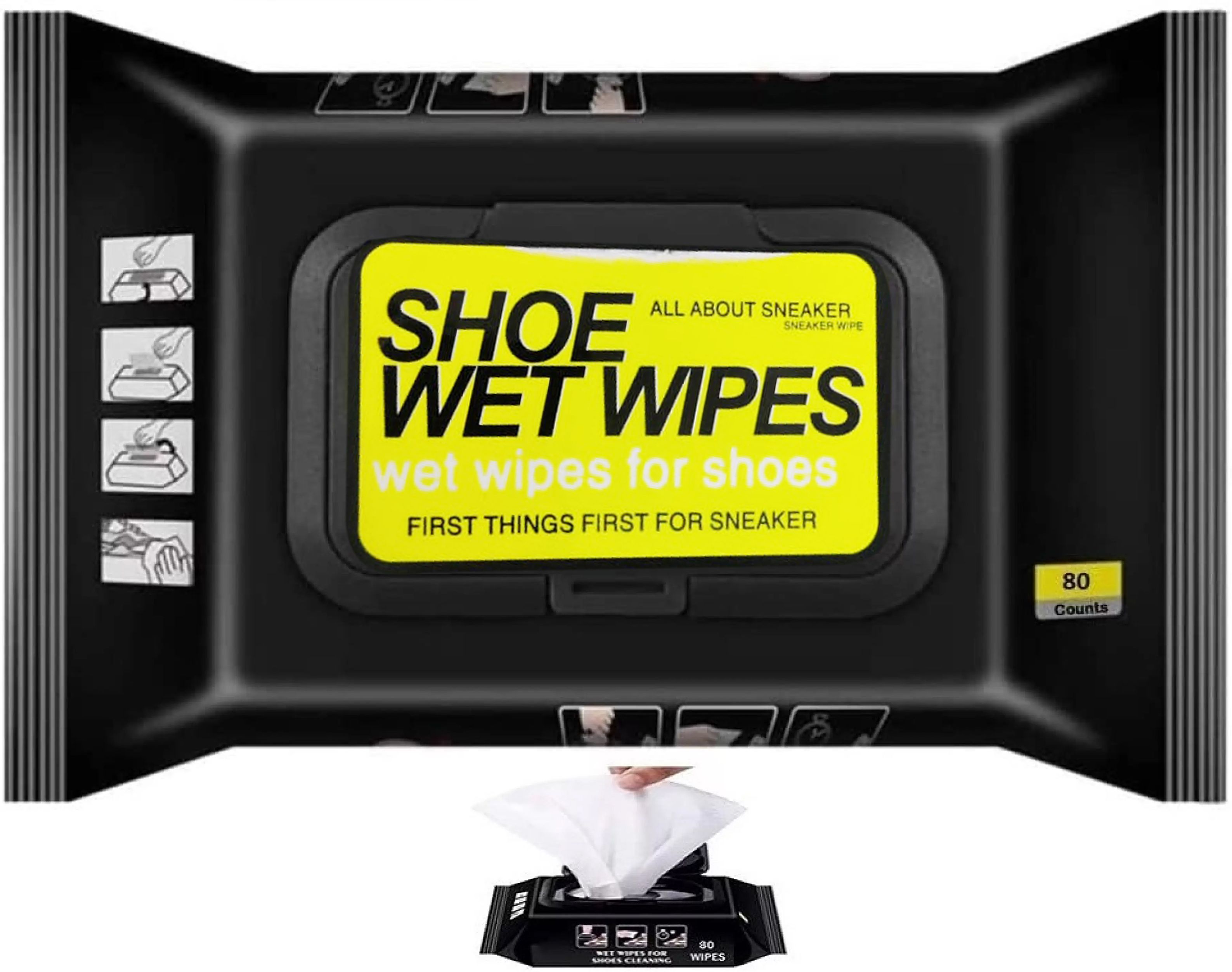 NON STOPSHOP Shoe Wipe Cleaner Premium Cleaning Solution Shoe Wet and Dry Cleaner Cleaner Cleaner-image-46