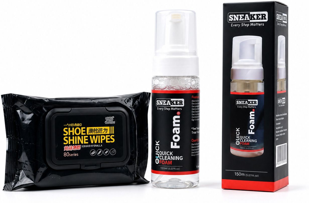Piksu Premium Sneaker Cleaning Wipes With Cleaning Solution Combo Cleaner Cleaner-image-42