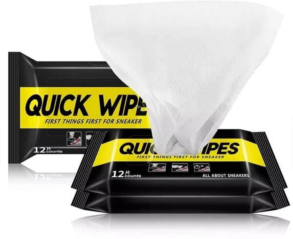 Bluejack Shoe Wipes Wipes (4 Pack of 320 Pcs) Instant Cleaner Shoe Cleaning Wipes Cleaner-image-21