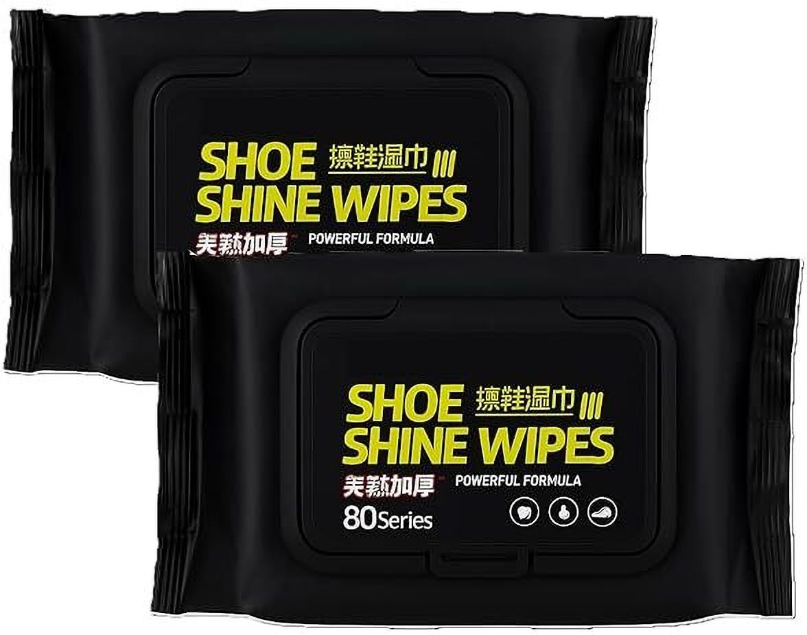 safidonenterpri Shoe Shine Wipes – Powerful Formula Cleaning & Polishing Wipes (80 Sheets) Cleaner-picture-12