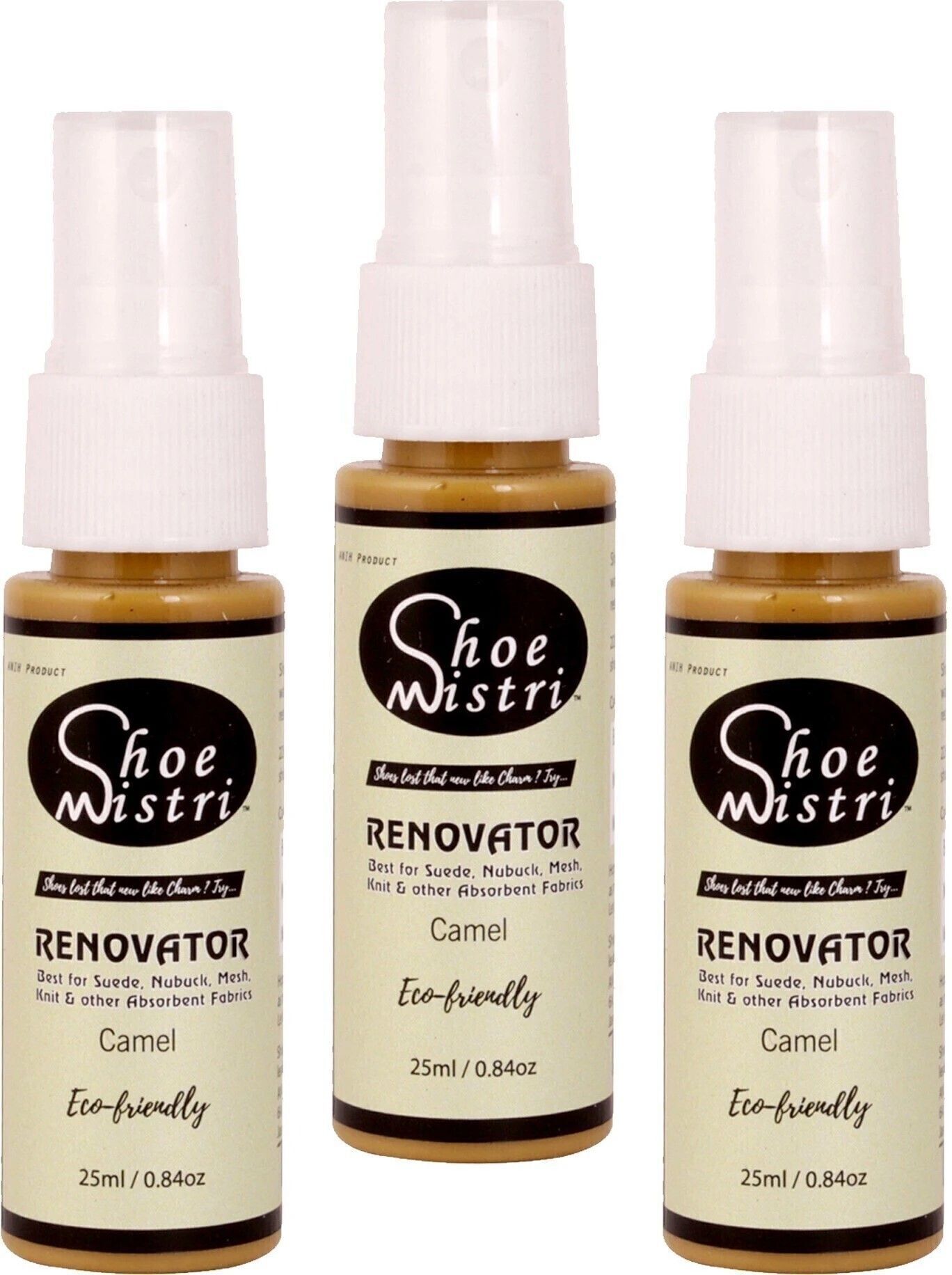 Shoe Mistri Shoe Renovator Miniature, Liquid Polish (Camel, Pack of 3) Shiner-image-9