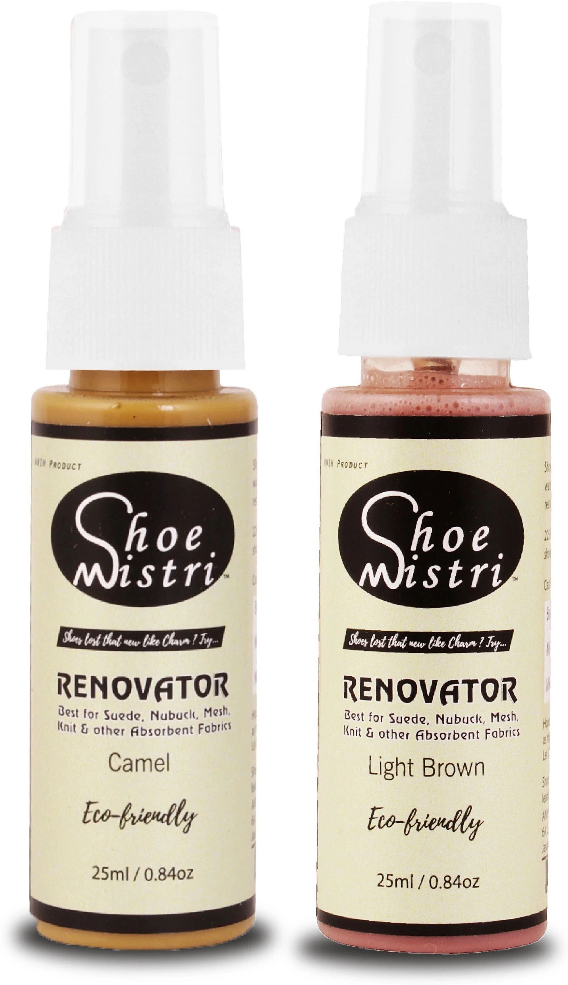 Shoe Mistri Shoe Renovator Miniature (Camel & Light Brown, Combo Pack of 2) Shiner-image-5
