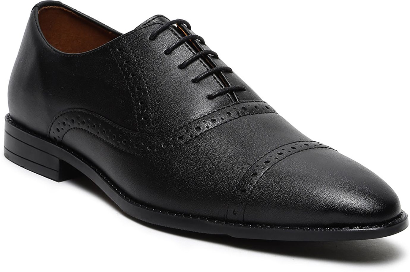 louis stitch Black Oxford Lace Up Shoes for Men RGOXJB UK 11 Lace Up For Men-picture-23