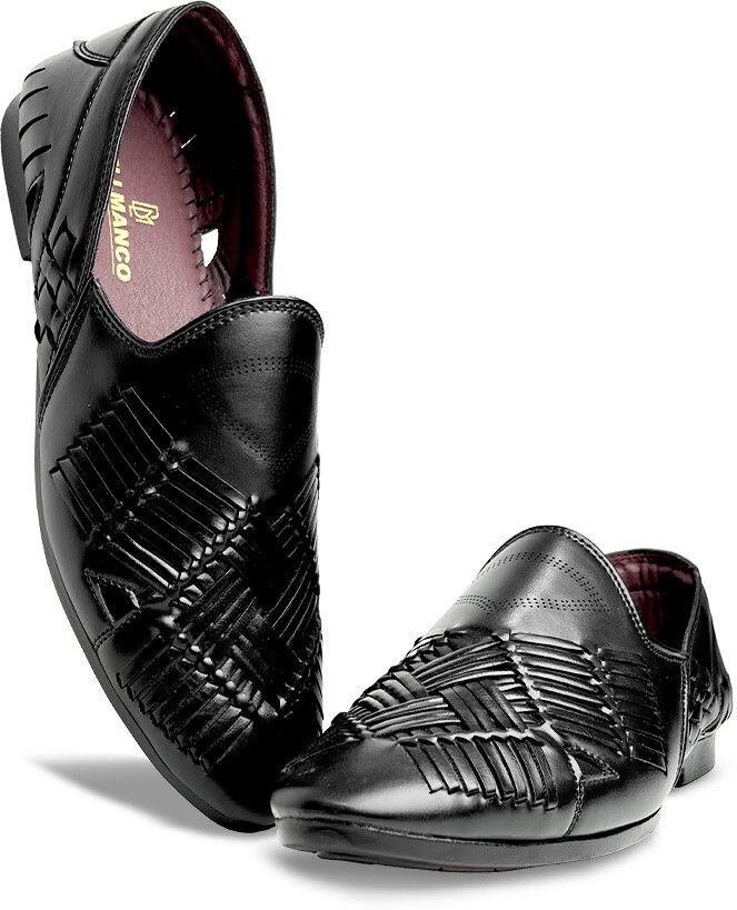 Artisan Textured Slip-On Mojari ,Traditional, Stylish,Comfortable Footwear Party Wear For Men-image-48