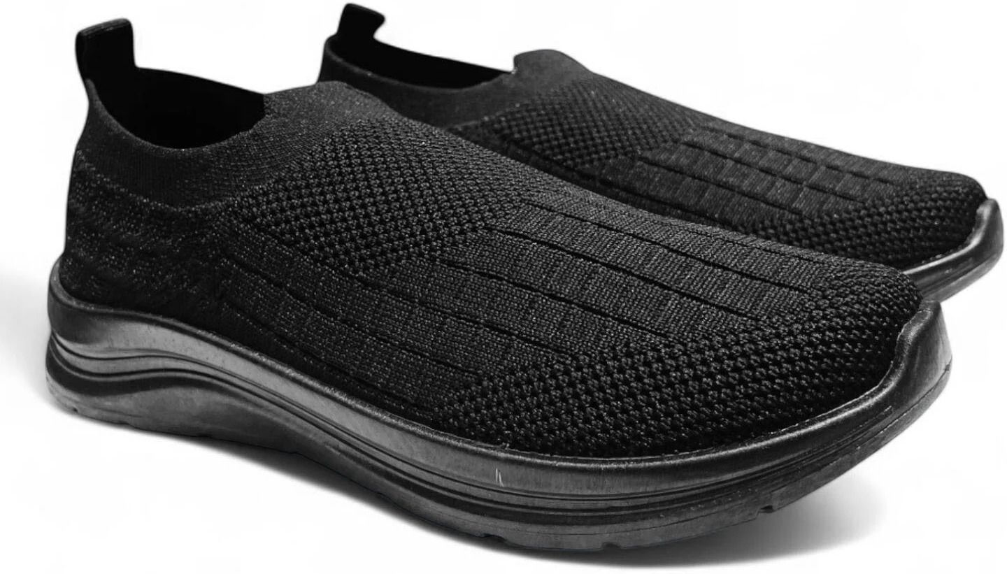 Fabbmate Trendy Memory Foam Walking Slip On Sneakers For Women-image-7