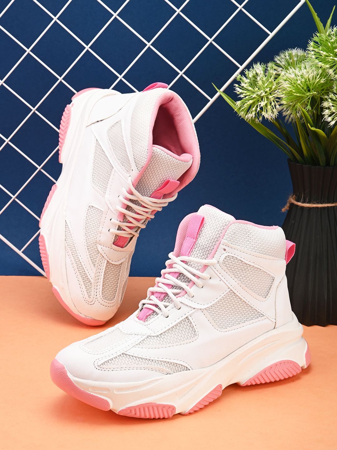 knoos High ankle Sneakers For Women-picture-16