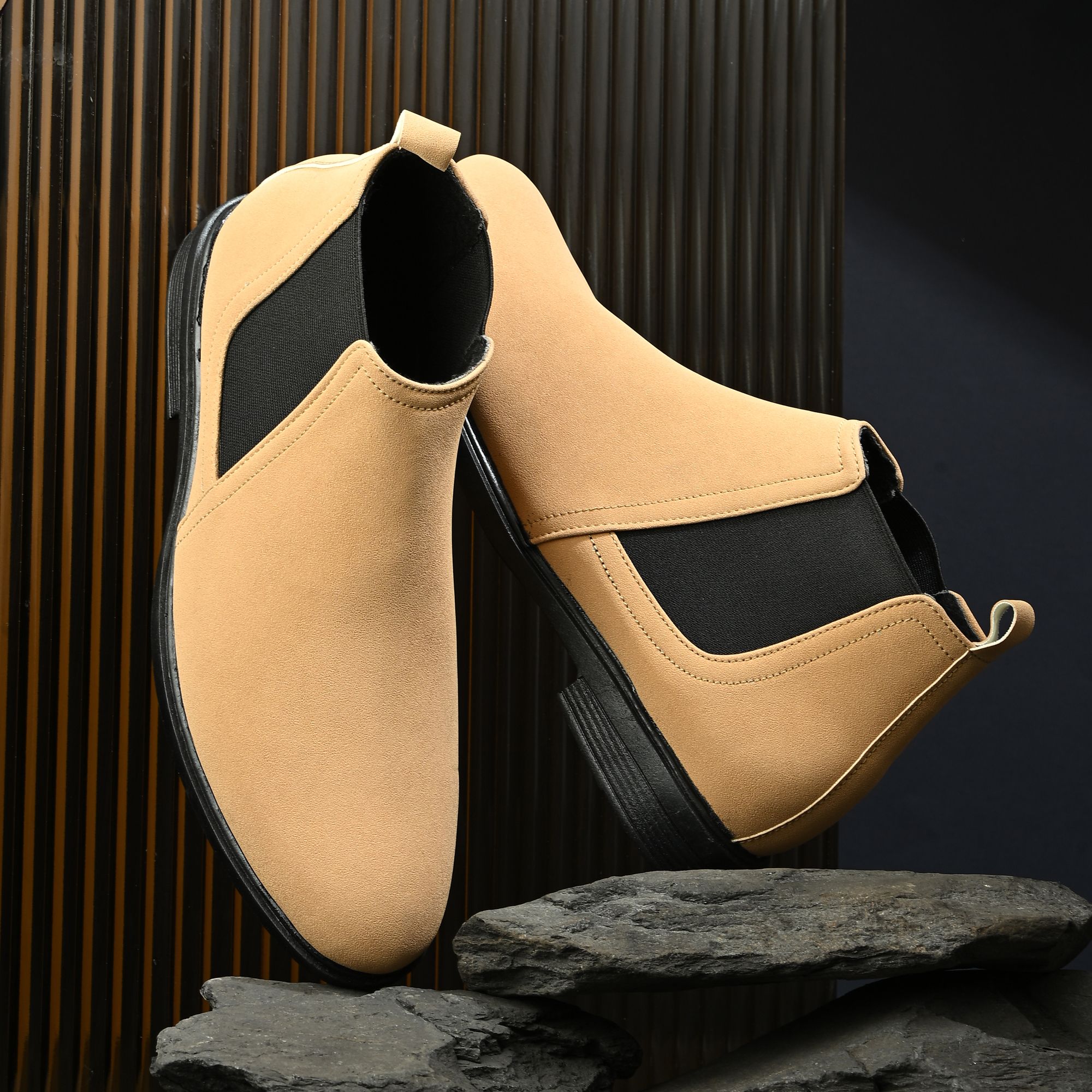 Suede Chelsea Boots For Men-image-38