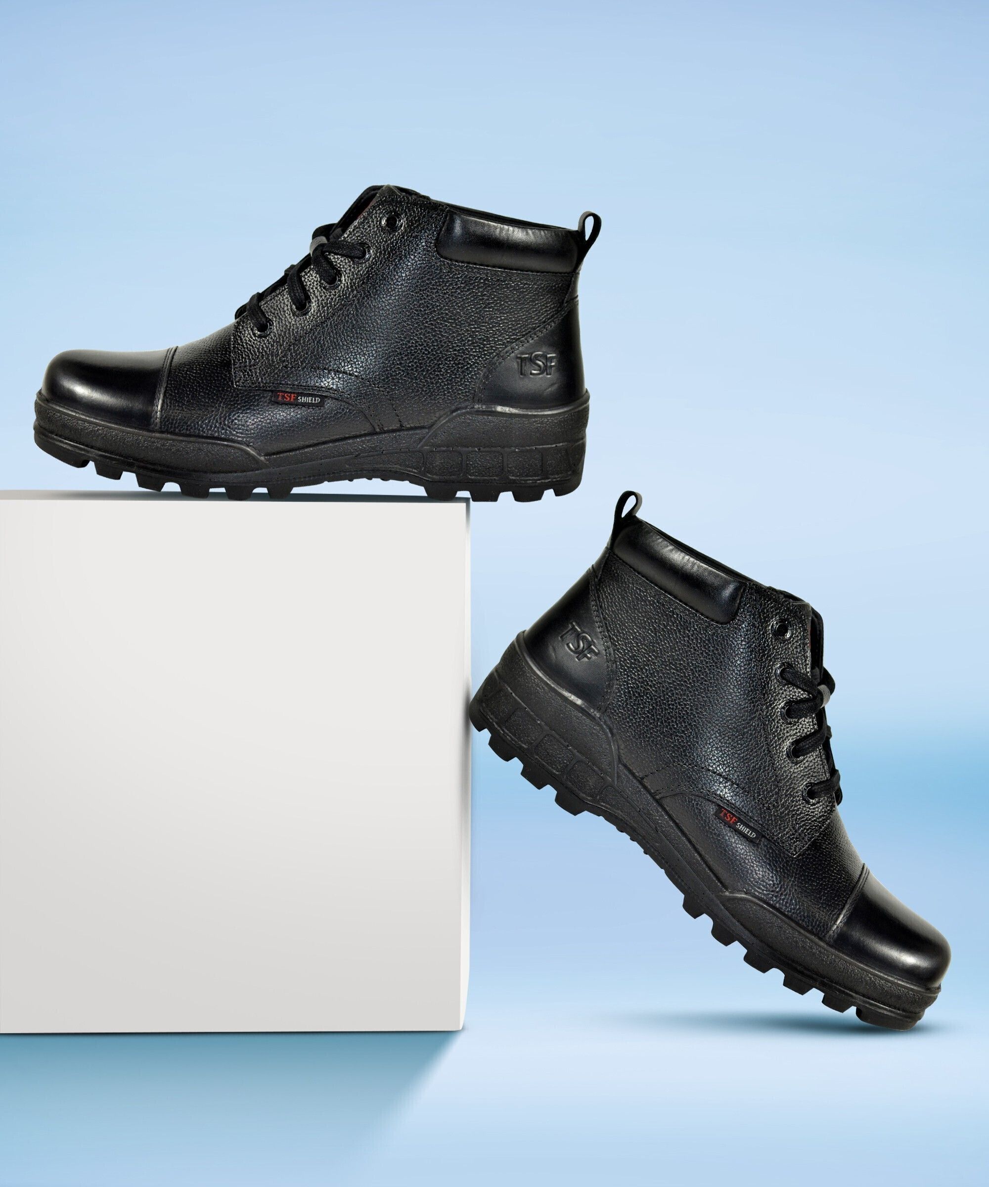 TSF Leather Police Boot for Men Boots For Men-picture-10