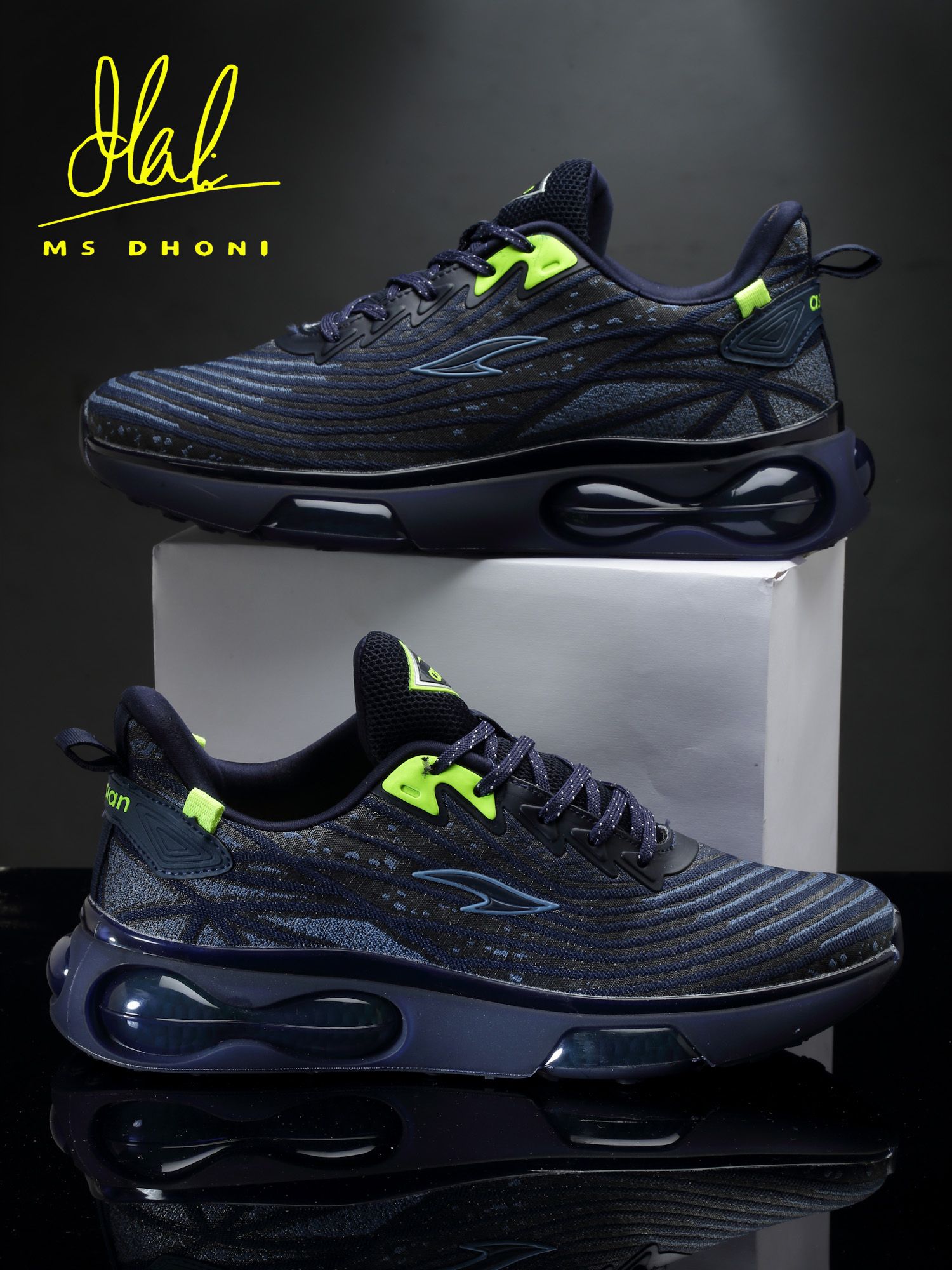 Airweave-02 Navy Gym,Sports,Training,Stylish Running Shoes For Men