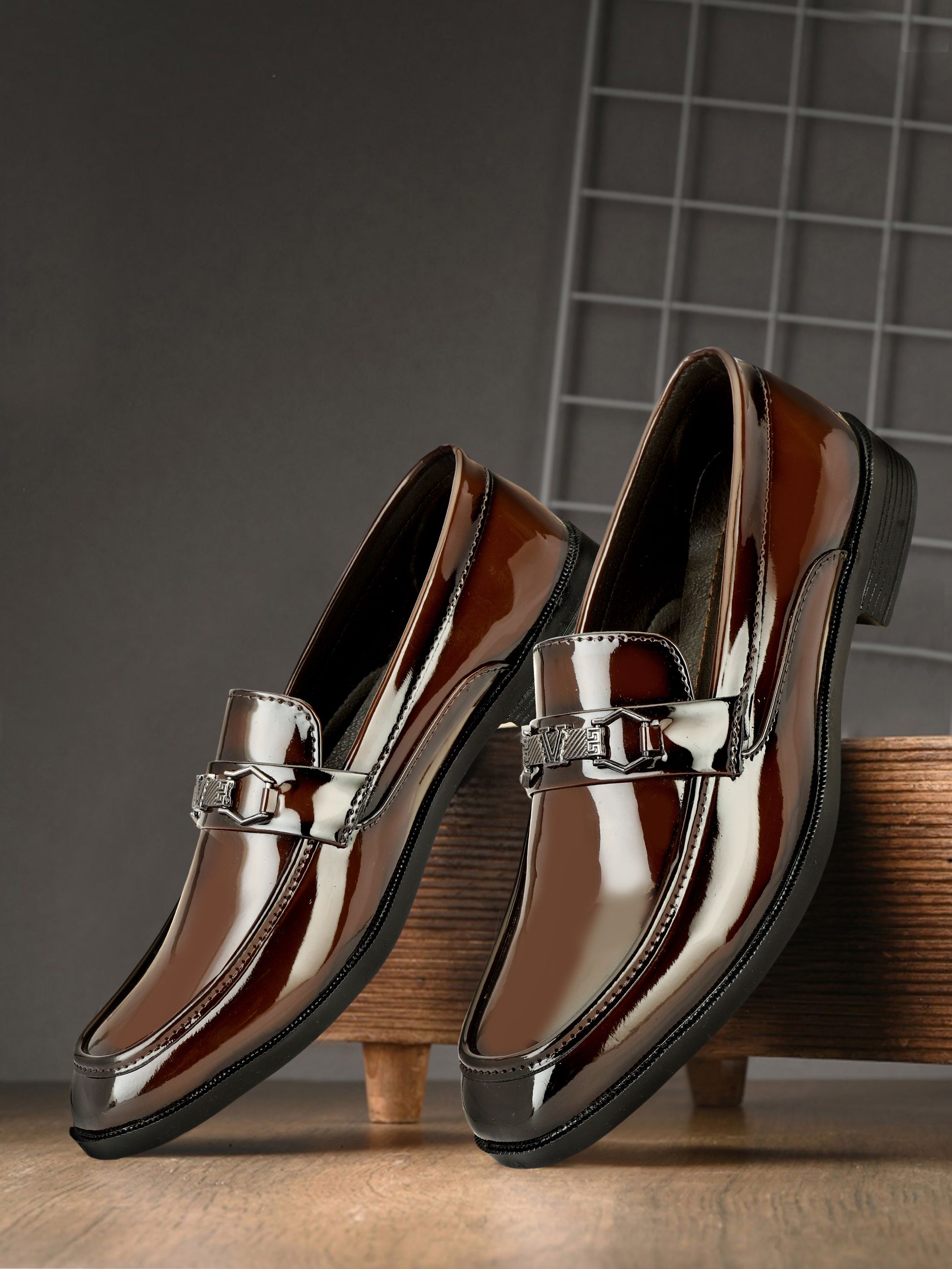 Party Wear Slip-On Casual Loafers For Men-image-46