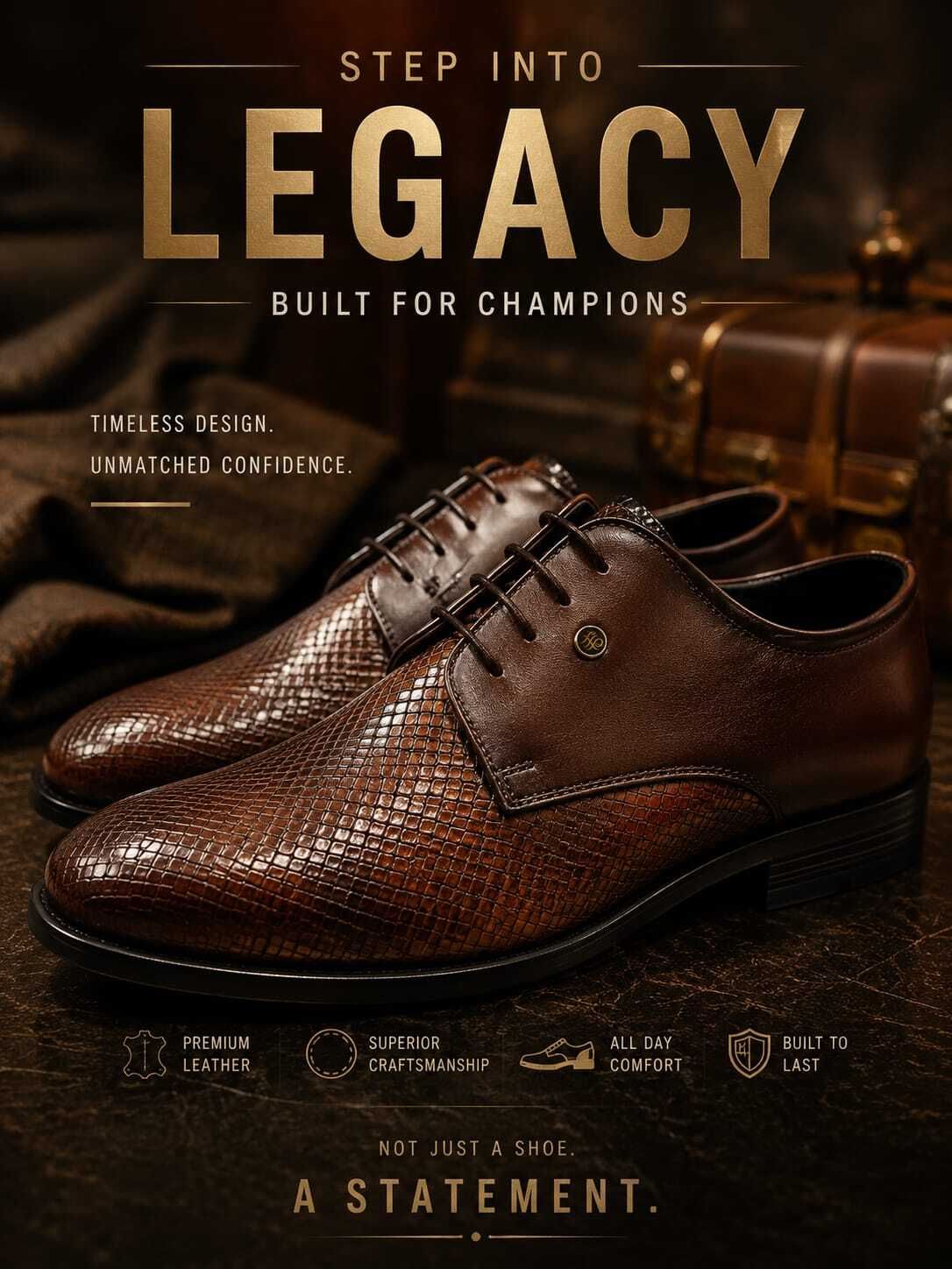 Premium Men's Formal & Party Shoes Lace Up For Men-image-49