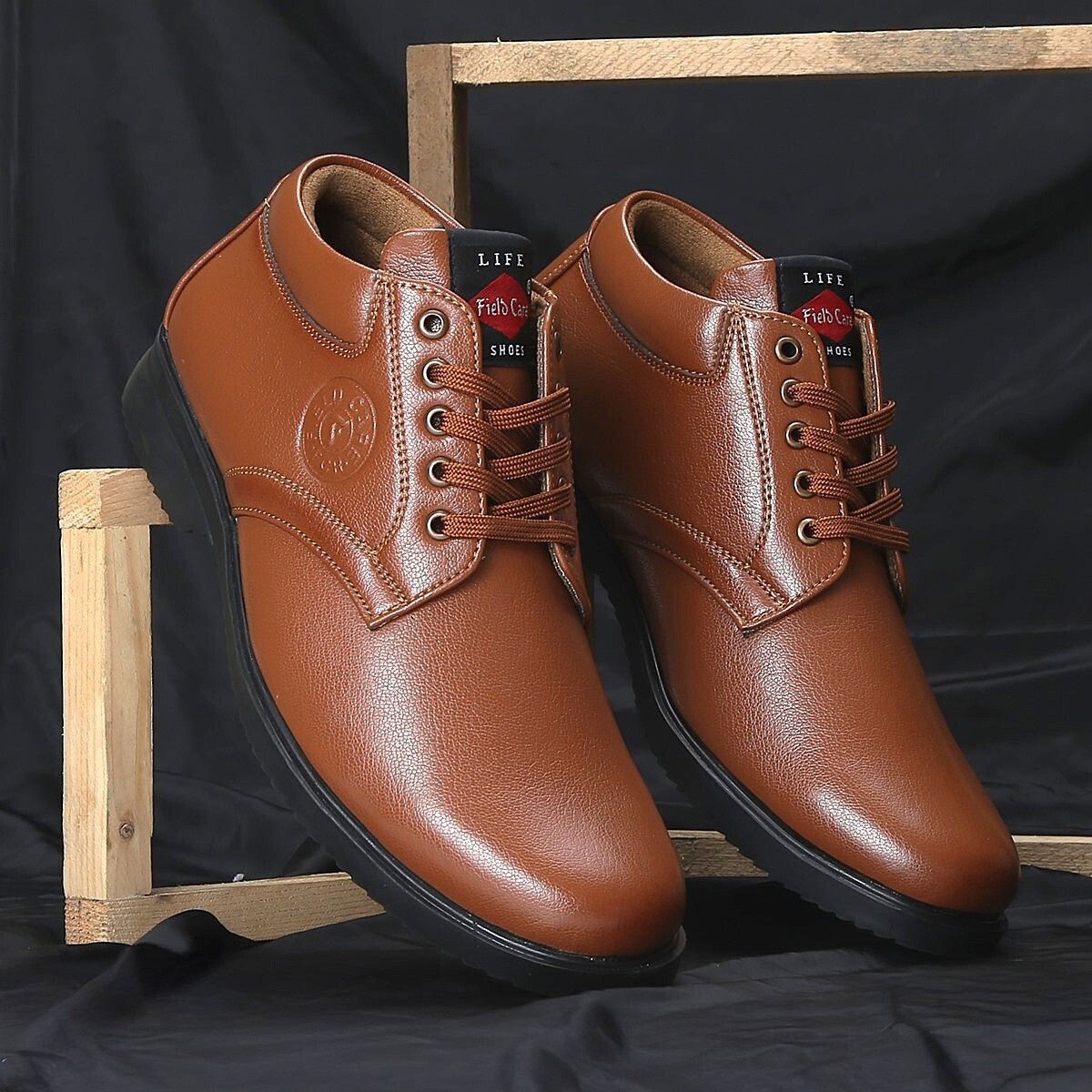 field care Fashion Lace-Up MidTop Shoes for Men Formal Dress Shoes for Men Office wear Shoe Party Wear For Men-picture-11