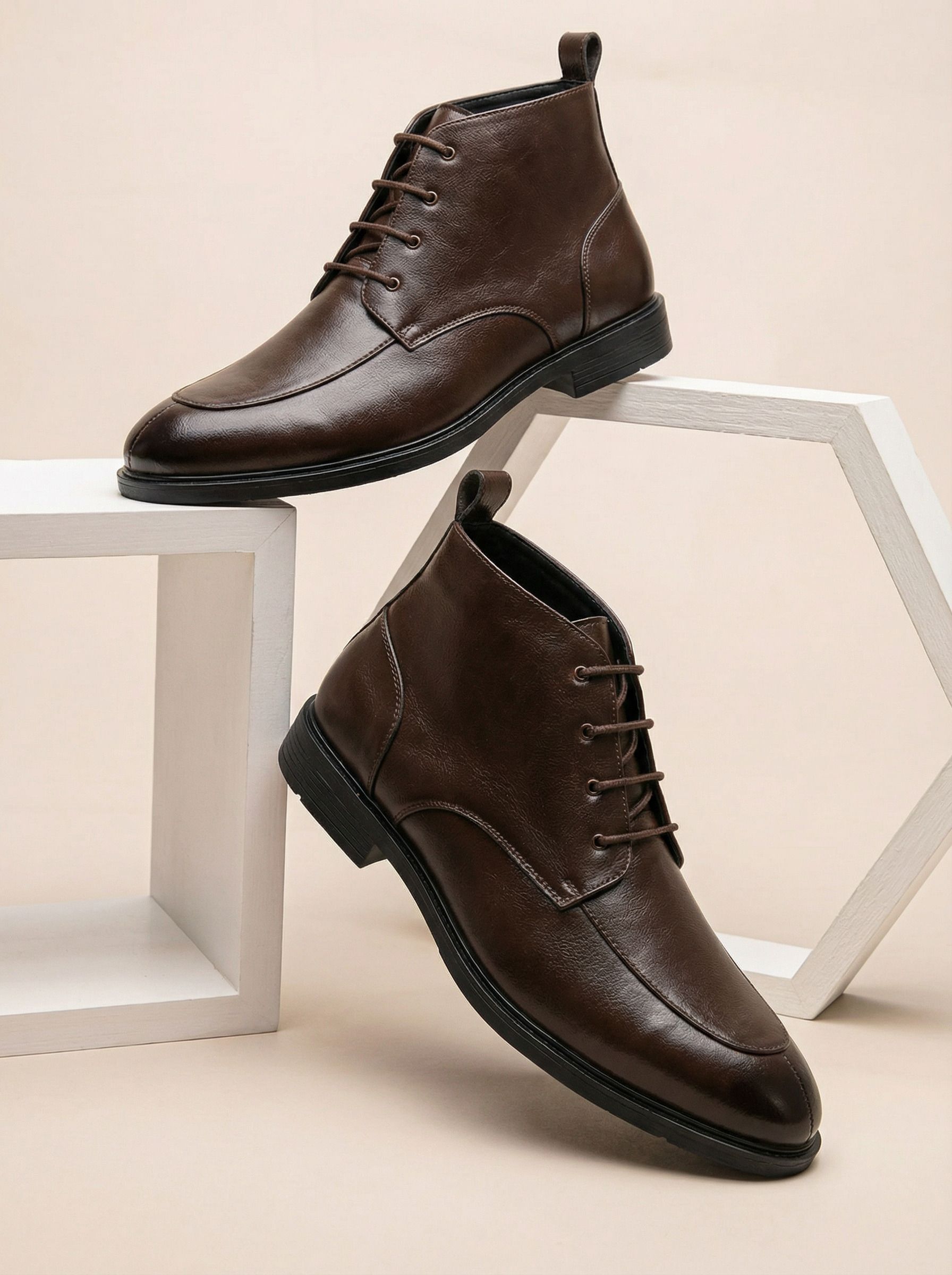Men’s Brown Leather Chelsea Boots | Lace Up Men Boots | Boots For Men Boots For Men-image-49