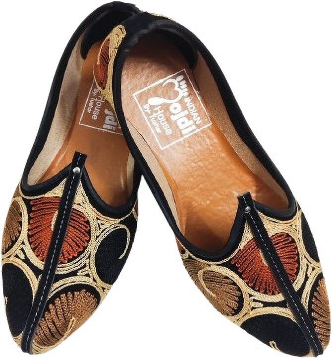 jindal enterprises Traditional Elegance Handcrafted Men’s Juti | Ethnic Footwear Mojari for Men Loafers For Men-picture-17
