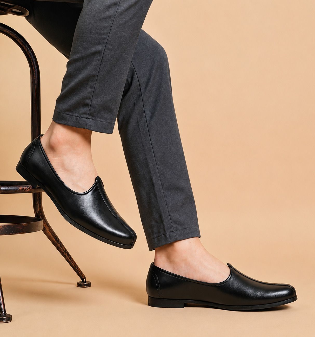 r rj trends Men's Ethnic Jalsa Jutti | Handcrafted Traditional Mojari Loafers Loafers For Men-picture-14