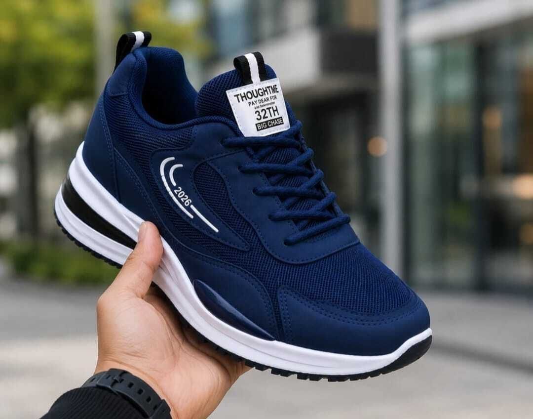 Stylish Blue Sports Training & Gym Shoes For Men-image-1