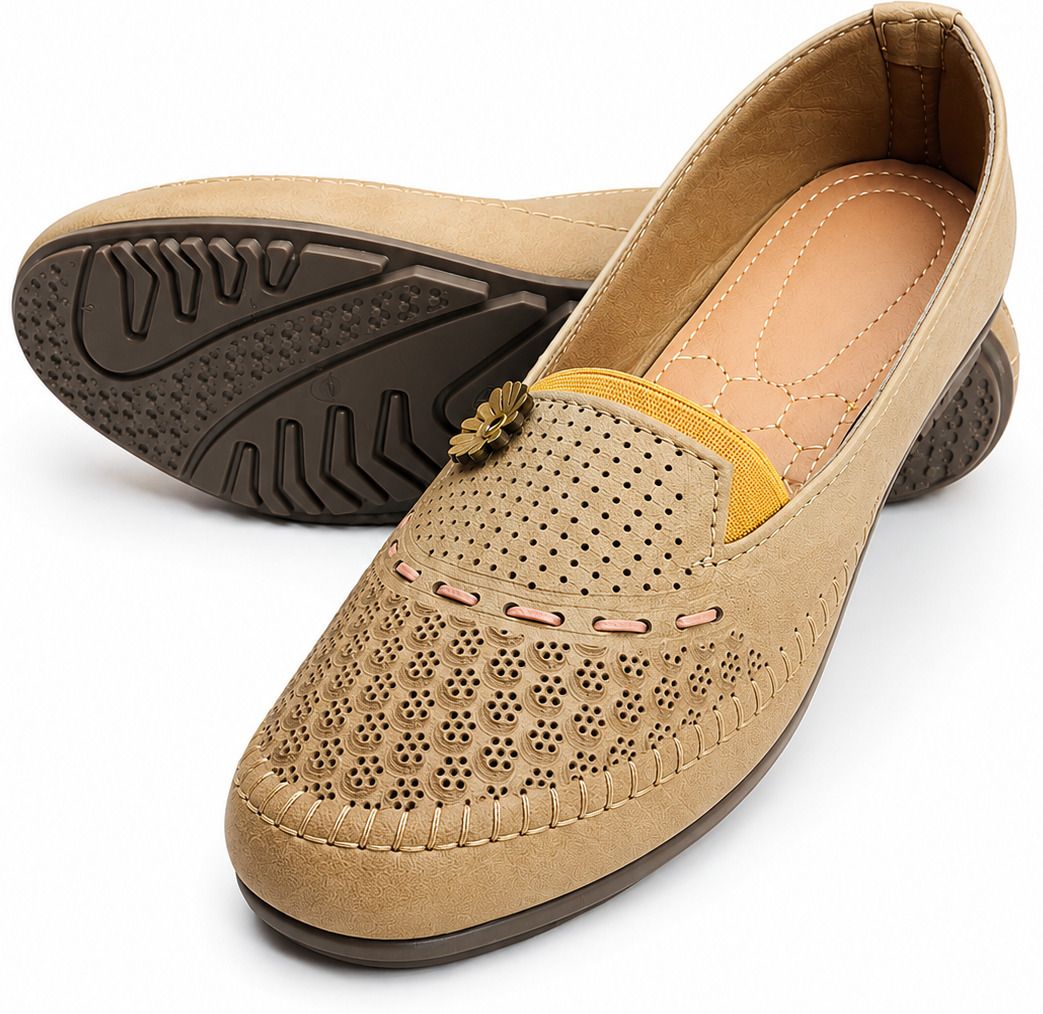 Women's Comfortable Loafers | Soft Cushioned Flats for Office, & Daily Wear Bellies For Women-image-36