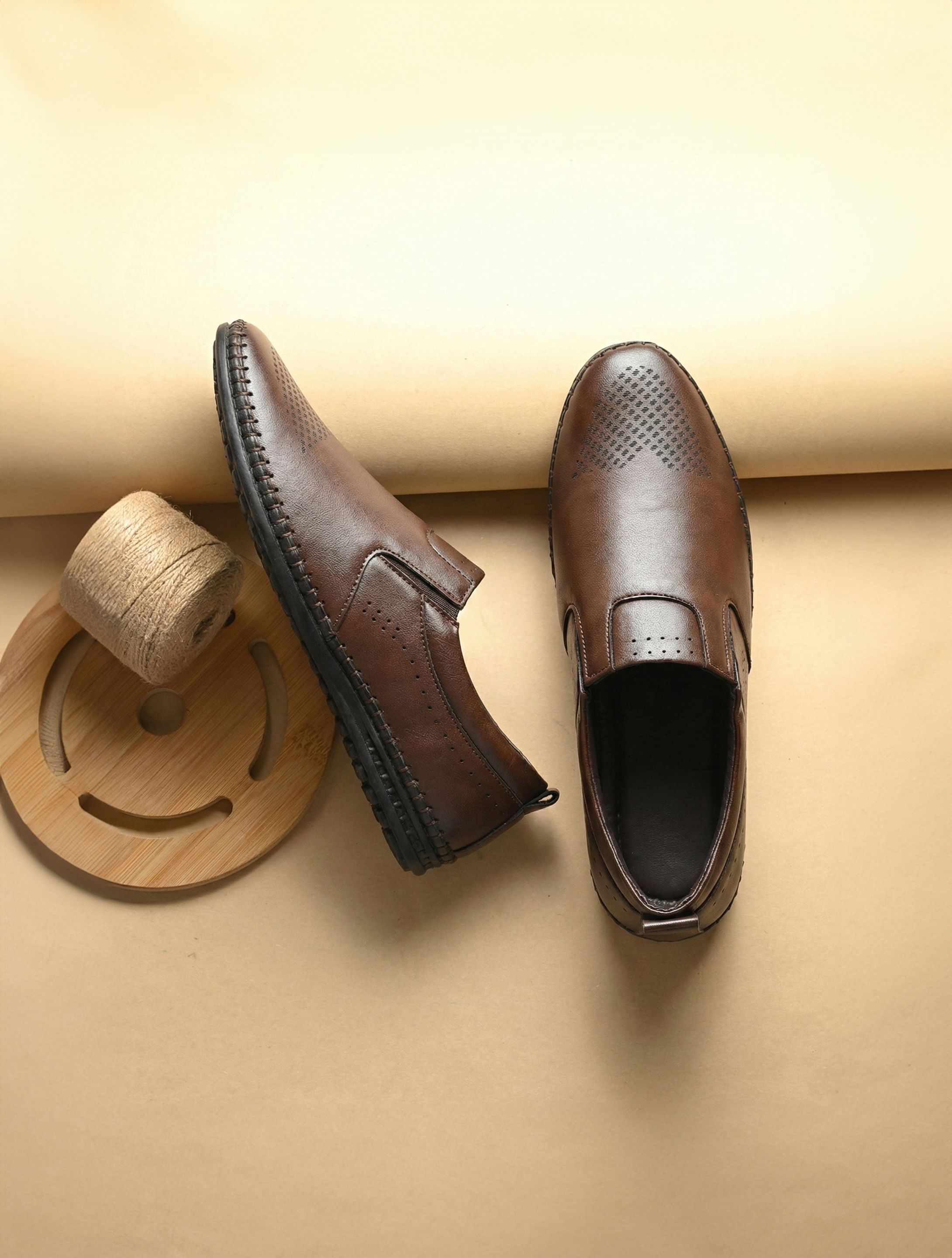 ventley Men Stylish Slip-On Casual Shoes | Comfortable Lightweight Loafers For Men-picture-3