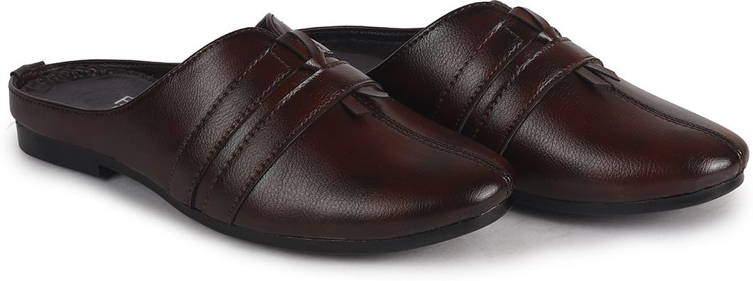 Back Open Slip On Shoe with Cushion Comfort|Weddings, Sherwani, Indo-Western Ethnic Mule For Men-image-18