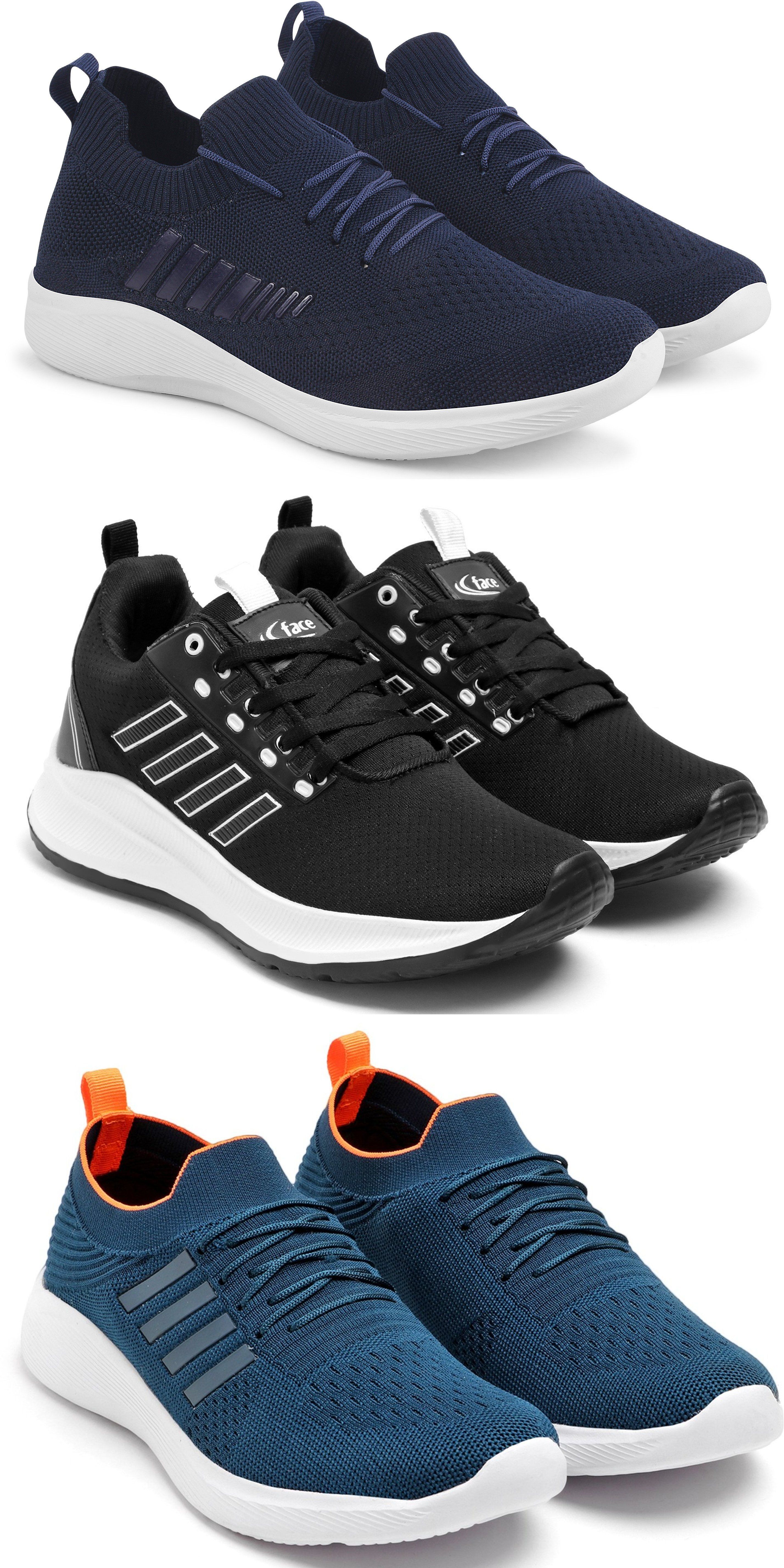 face Stylish Sports Shoes for Men – Ideal for Running, Gym & Training Sneakers For Men-picture-45