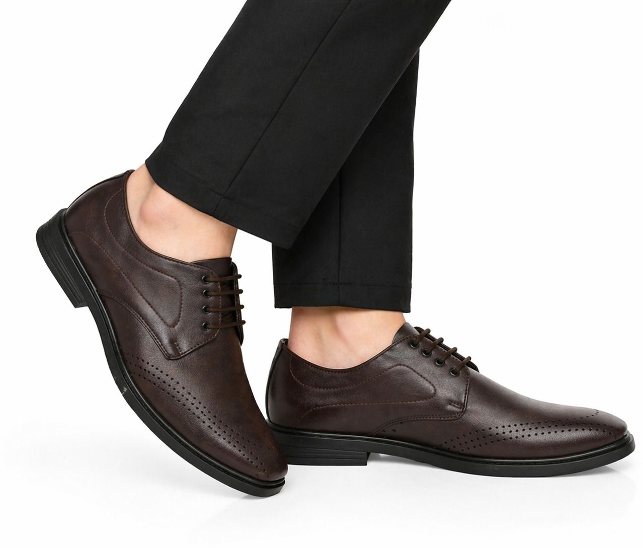 Averatto Men's Formal Shoes | Lightweight Comfortable Office Wear Shoes Derby For Men-image-46