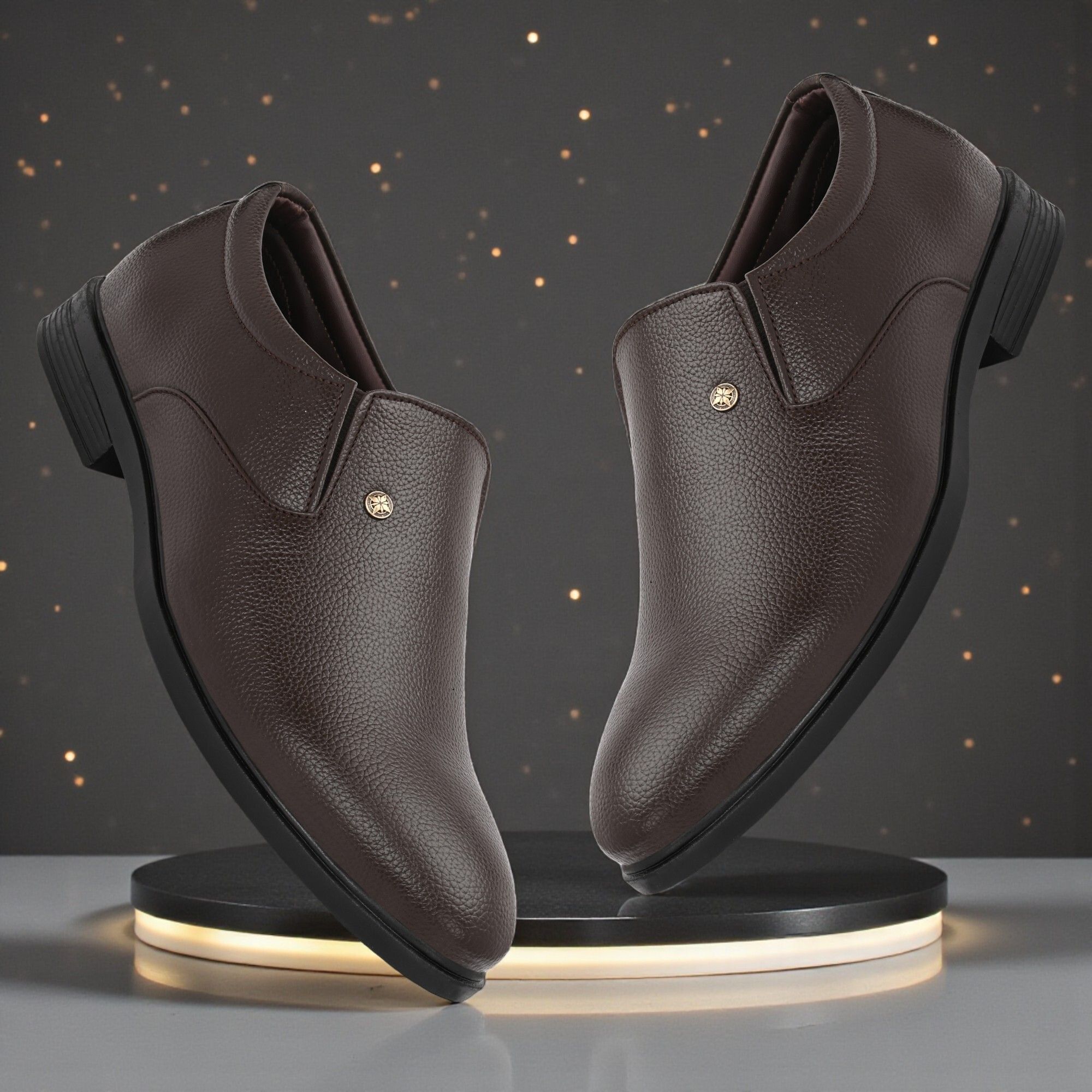 restroad Men’s Premium Slip-On Formal Shoes | Luxury Comfort | Office & Business Wear Mocassin For Men-picture-46