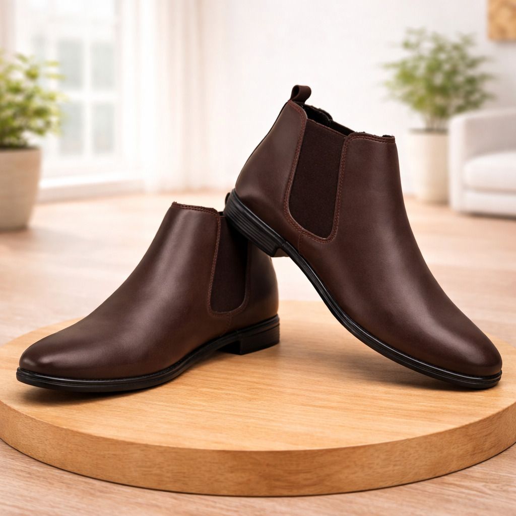 kuiq High Ankle Lightweight, Comfort, Trendy, Stylish, Partywear Boots For Men-picture-37