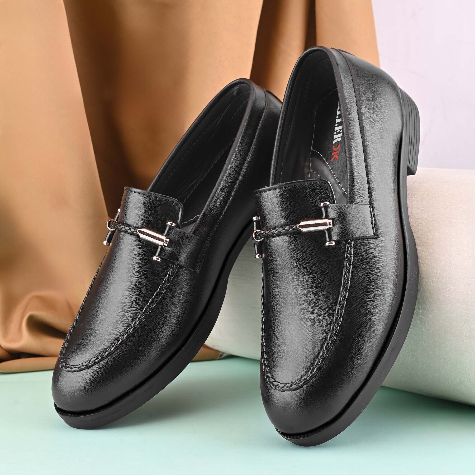 Men's Premium Formal Slip-On Loafers | Office & Party Wear Shoes (Best Choice) Loafers For Men-image-25
