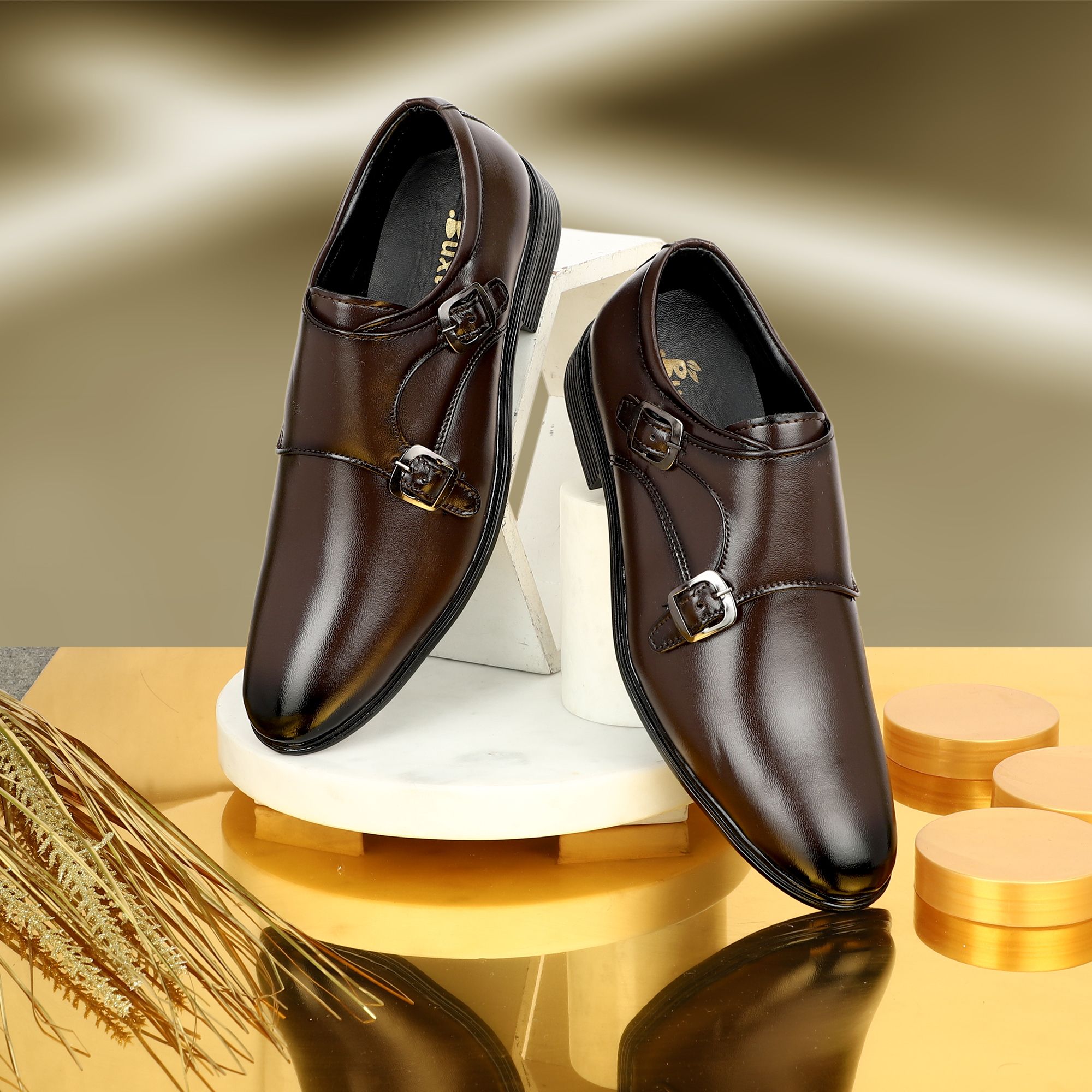 buxton Monk Strap Monk Strap For Men-picture-24