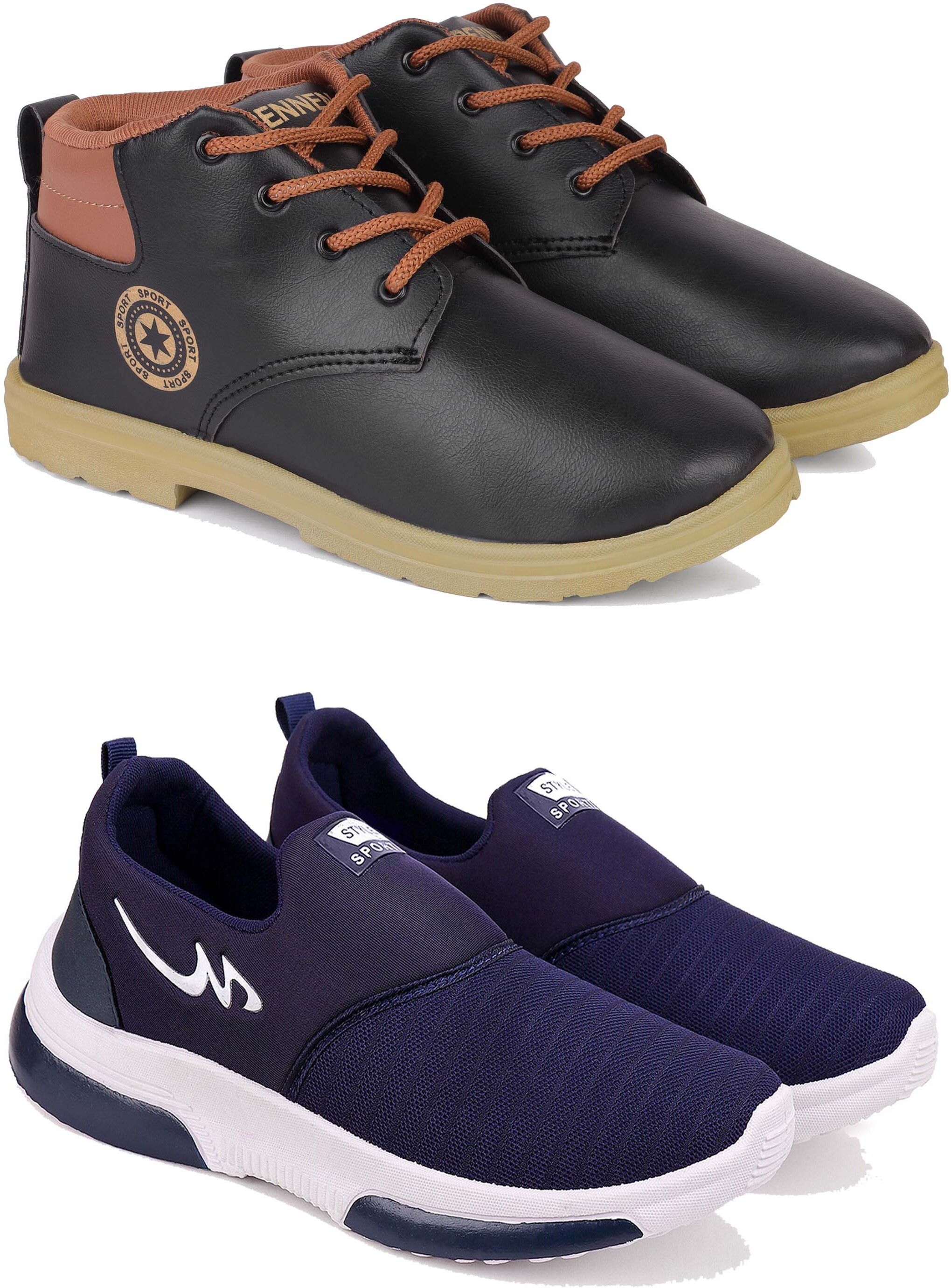 pennen Men’s Stylish Shoes | Lace-Up Casual Shoes for Men | Durable Sole | Daily Wear. Boots For Men-picture-16