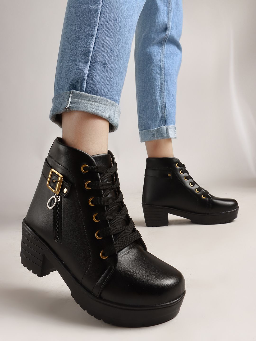Trendy Women Closed Front Shoes For Women Boots For Women-image-30