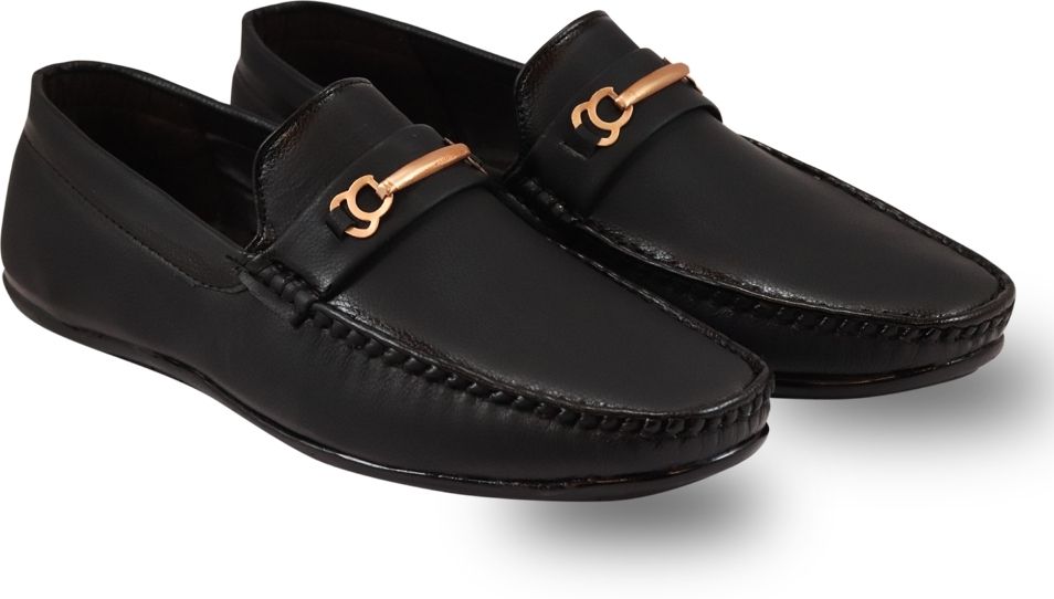 FARRIER BLACK LOAFER 118 -7 Loafers For Men-picture-13